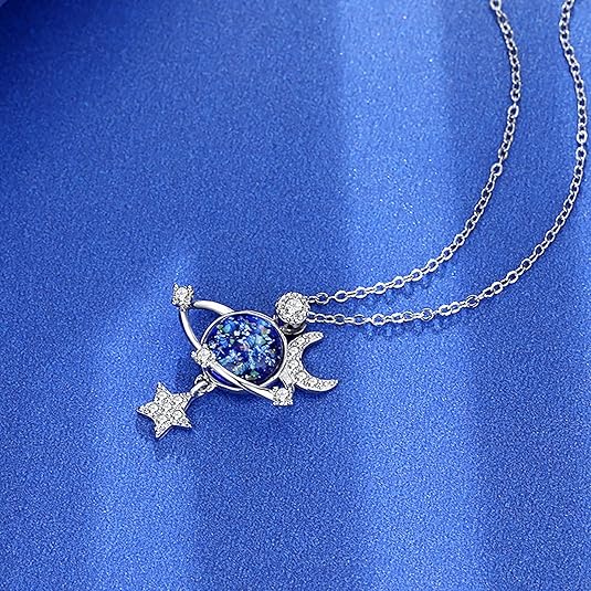 Collar de universo de estrella + caja de regalo - additional image 3